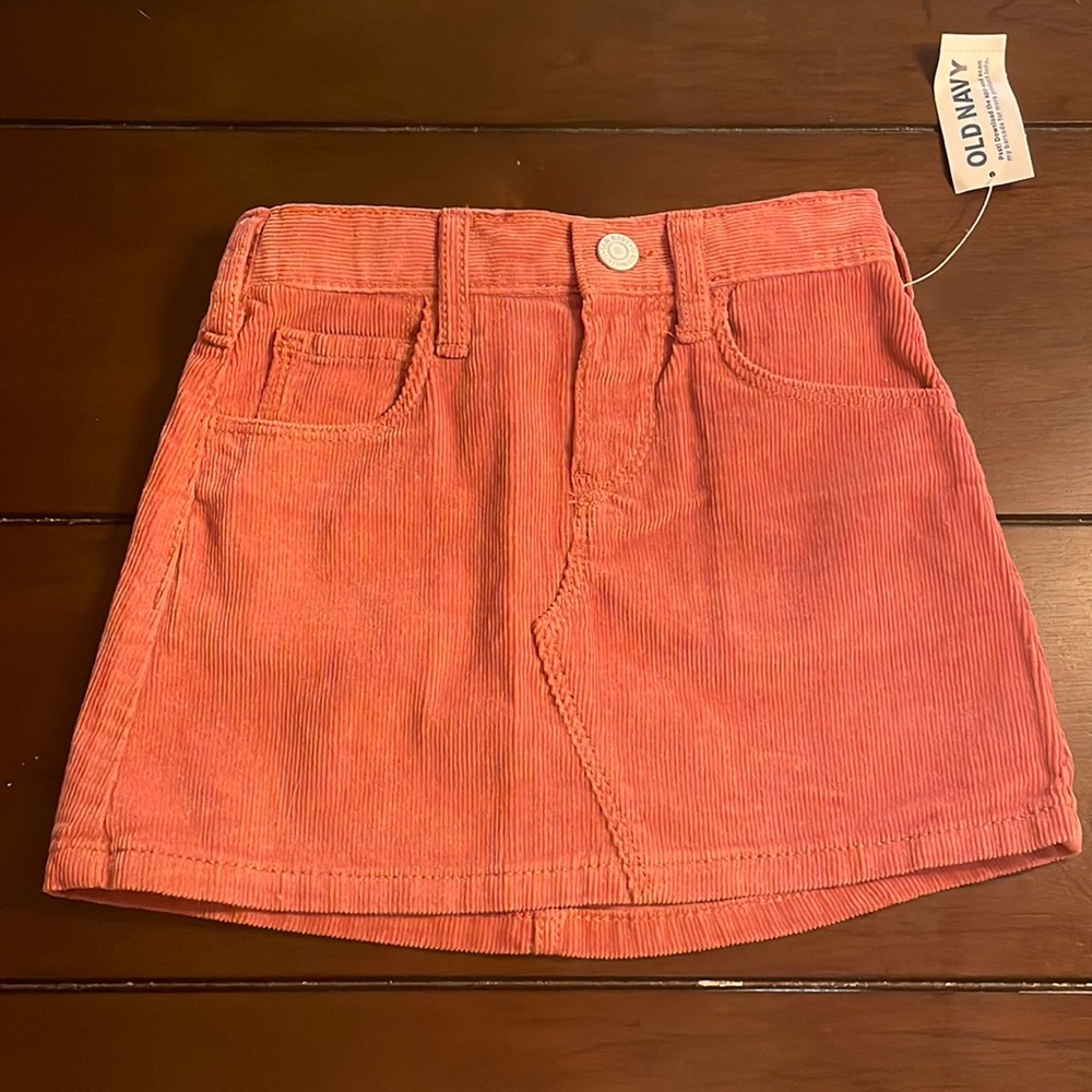 pink Corduroy skirt size 2T